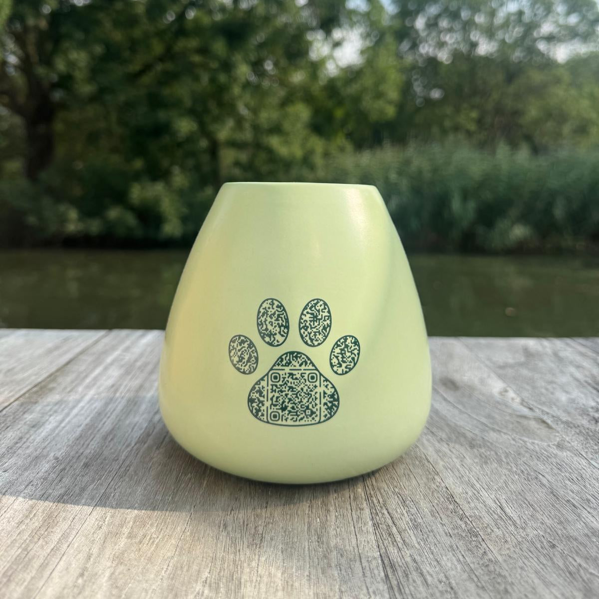 Klassieke Urn Groen Klein